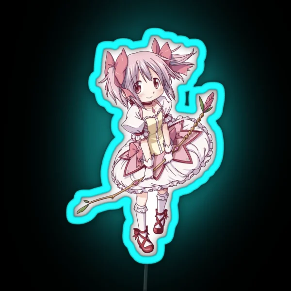 Puella Magi Madoka Kaname 2021 RGB Neon Sign