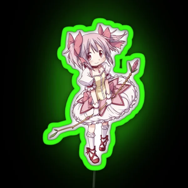 Puella Magi Madoka Kaname 2021 RGB Neon Sign