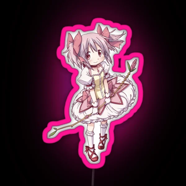 Puella Magi Madoka Kaname 2021 RGB Neon Sign