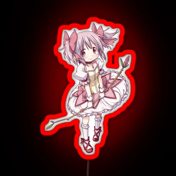 Puella Magi Madoka Kaname 2021 RGB Neon Sign