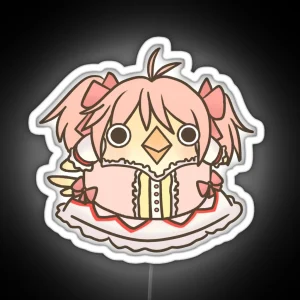 Puella Magi Madoka Magica Madoka Kaname RGB Neon Sign