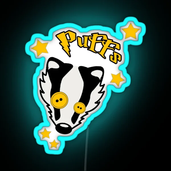 Puff RGB Neon Sign