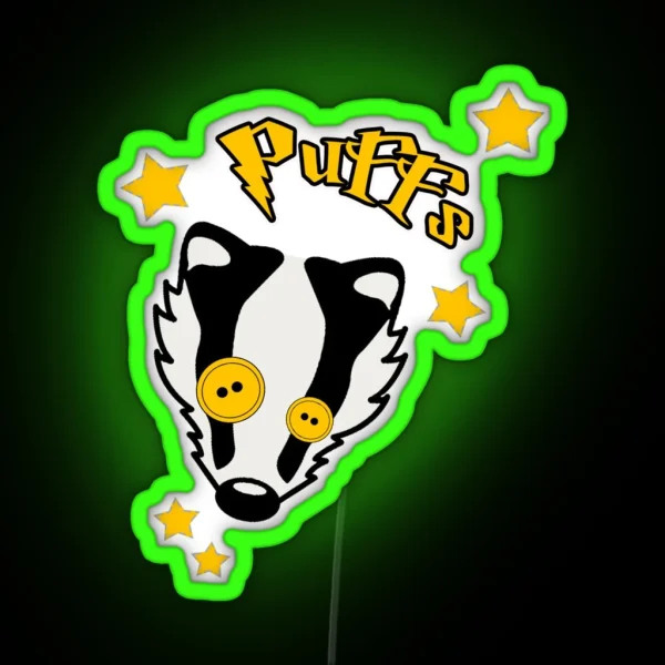 Puff RGB Neon Sign