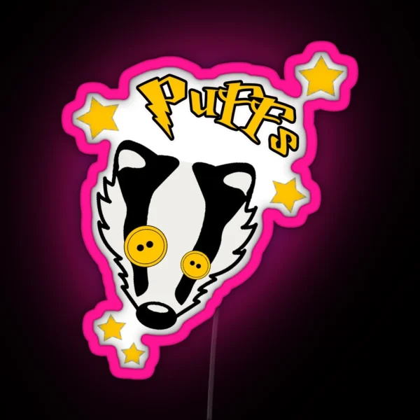 Puff RGB Neon Sign
