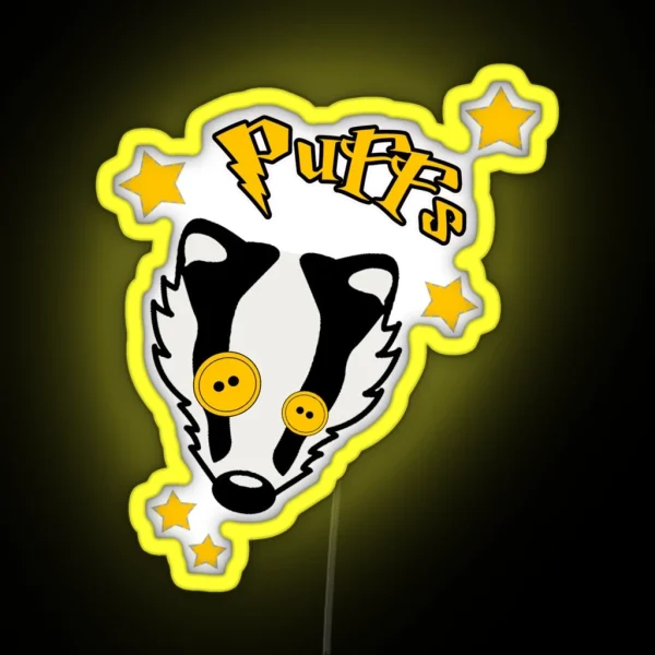 Puff RGB Neon Sign