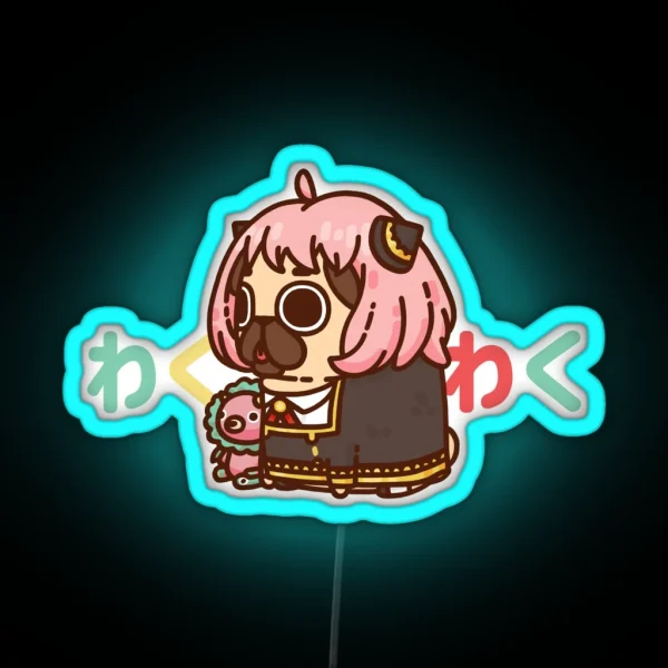 Pugya Puglie RGB Neon Sign
