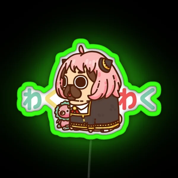 Pugya Puglie RGB Neon Sign