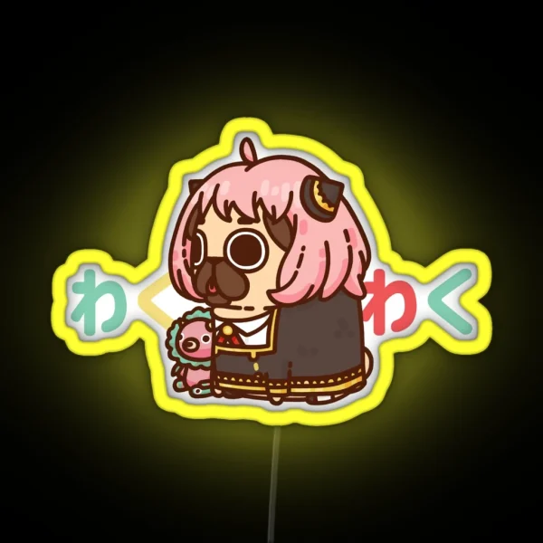 Pugya Puglie RGB Neon Sign