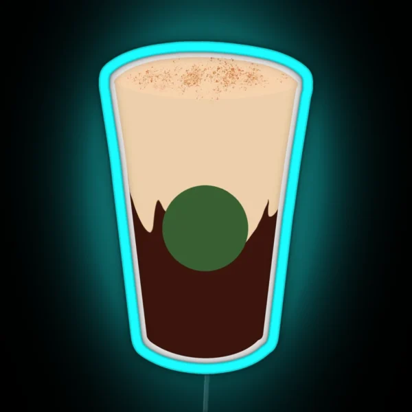 Pumpkin Cream Cold Brew RGB Neon Sign