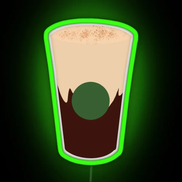 Pumpkin Cream Cold Brew RGB Neon Sign