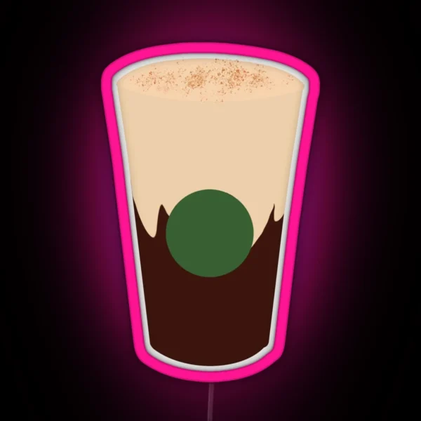 Pumpkin Cream Cold Brew RGB Neon Sign