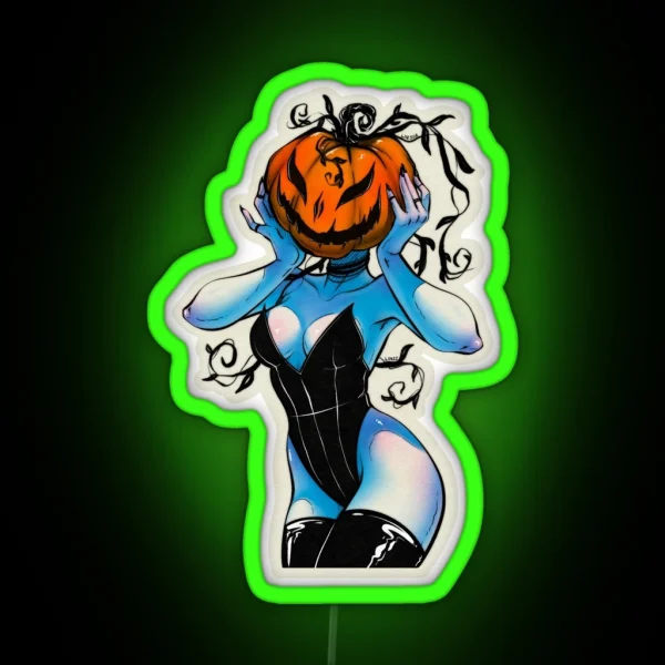 Pumpkinhead RGB Neon Sign