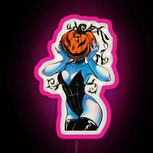 Pumpkinhead RGB Neon Sign