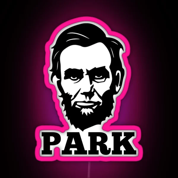 Pun With Lincoln RGB Neon Sign