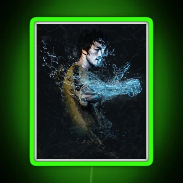 Punching Waters RGB Neon Sign