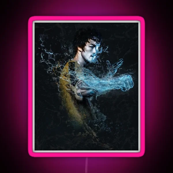 Punching Waters RGB Neon Sign