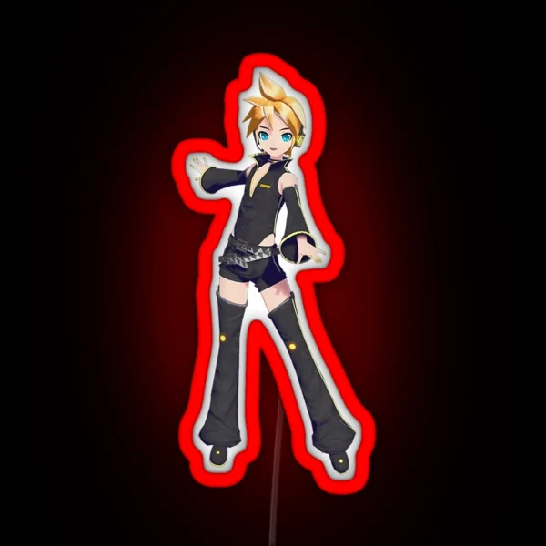 Punkish Len RGB Neon Sign