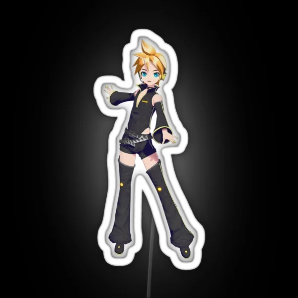 Punkish Len RGB Neon Sign