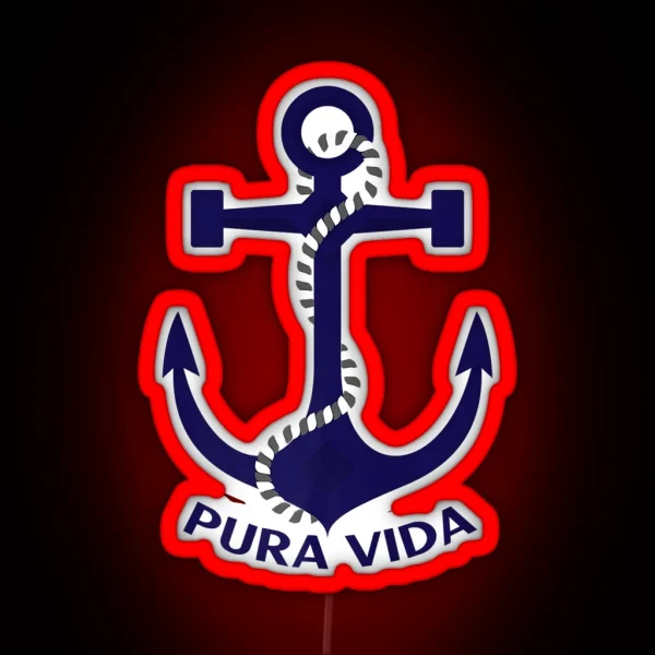 Pura Vida Way Of Life RGB Neon Sign