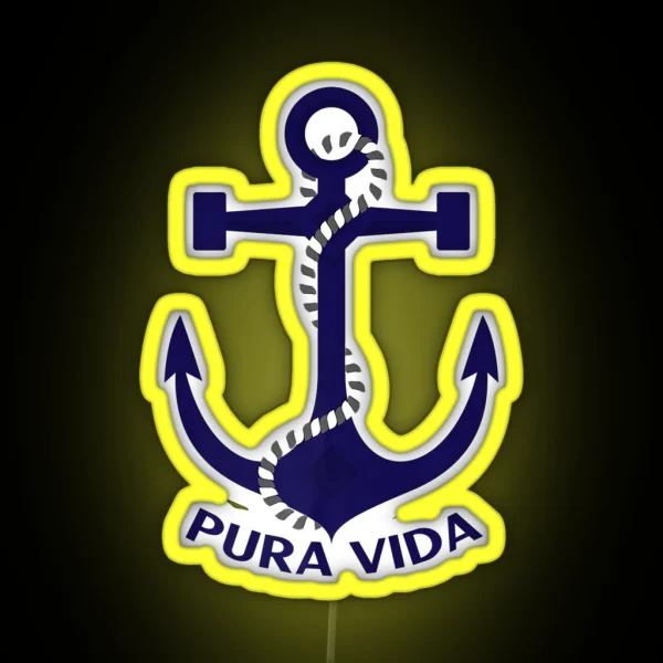 Pura Vida Way Of Life RGB Neon Sign