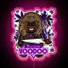 purple-voodoo-weed-strain-marijuana-package-design-with-rgb-neon-sign-pink