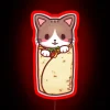 purrrito neon rgb lighting red