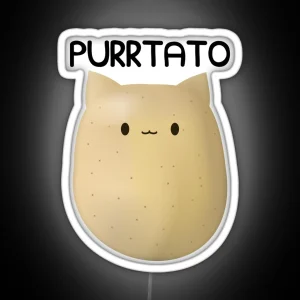 Purrtato RGB Neon Sign