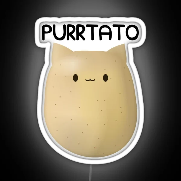 Purrtato RGB Neon Sign