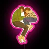 neon rgb puung illustration sign pink design