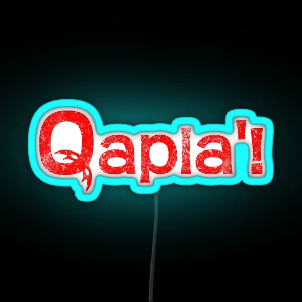 QAPLA RGB Neon Sign