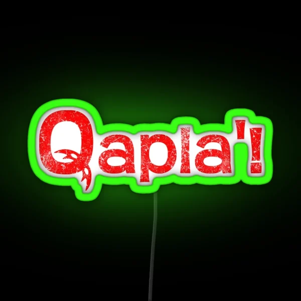 QAPLA RGB Neon Sign