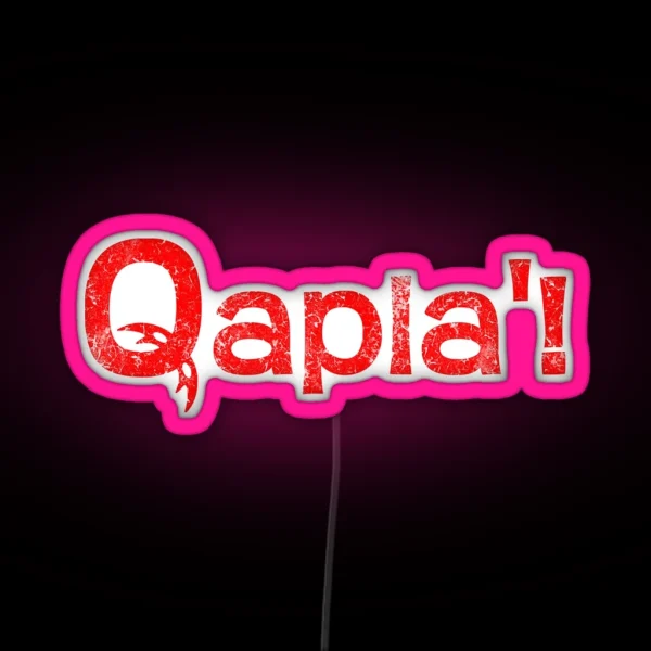 QAPLA RGB Neon Sign