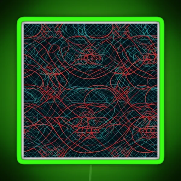Quantum Netting RGB Neon Sign