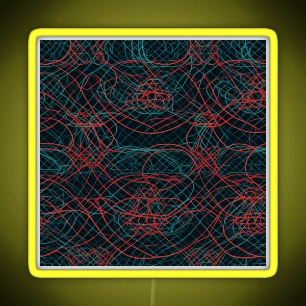 Quantum Netting RGB Neon Sign