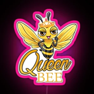 Queen Bee RGB Neon Sign