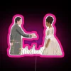Queen Charlotte RGB Neon Sign Pink