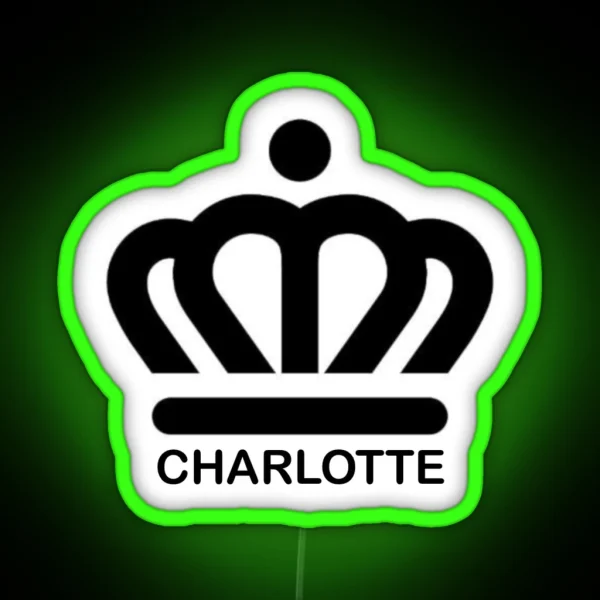 Queen City Charlotte RGB Neon Sign