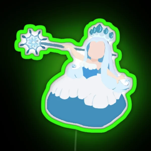 Queen Frostine RGB Neon Sign