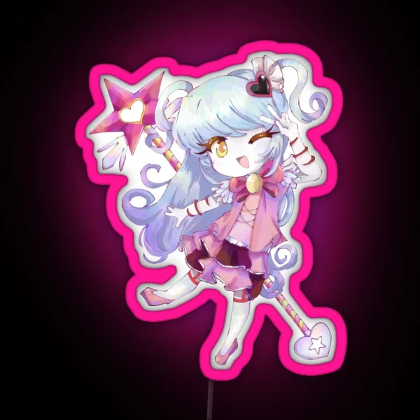 Queen Of Hatred Chibi Lobotomy Corporation RGB Neon Sign