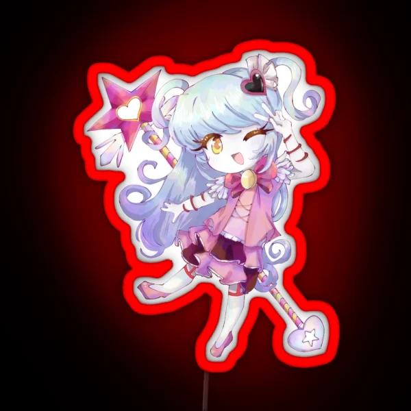 Queen Of Hatred Chibi Lobotomy Corporation RGB Neon Sign