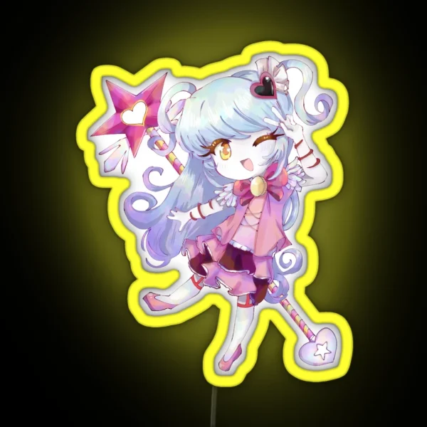 Queen Of Hatred Chibi Lobotomy Corporation RGB Neon Sign
