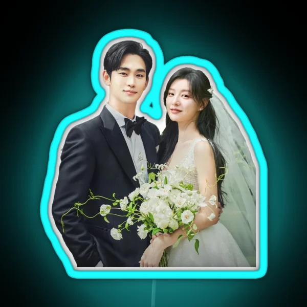 Queen Of Tears Kdrama RGB Neon Sign