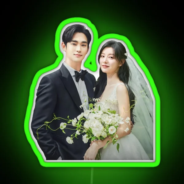 Queen Of Tears Kdrama RGB Neon Sign