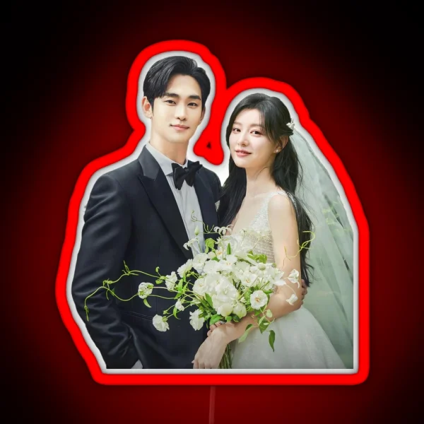 Queen Of Tears Kdrama RGB Neon Sign