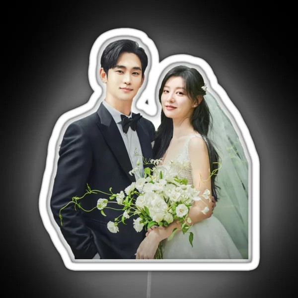 Queen Of Tears Kdrama RGB Neon Sign