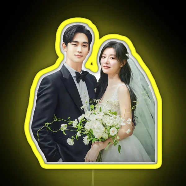 Queen Of Tears Kdrama RGB Neon Sign