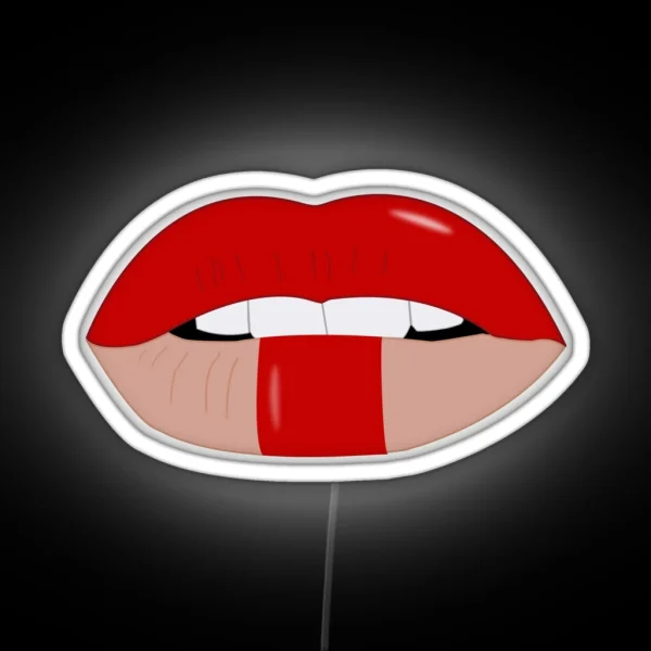 Queen S Lipstick RGB Neon Sign