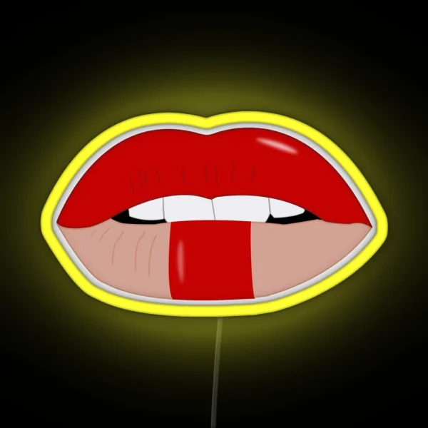 Queen S Lipstick RGB Neon Sign