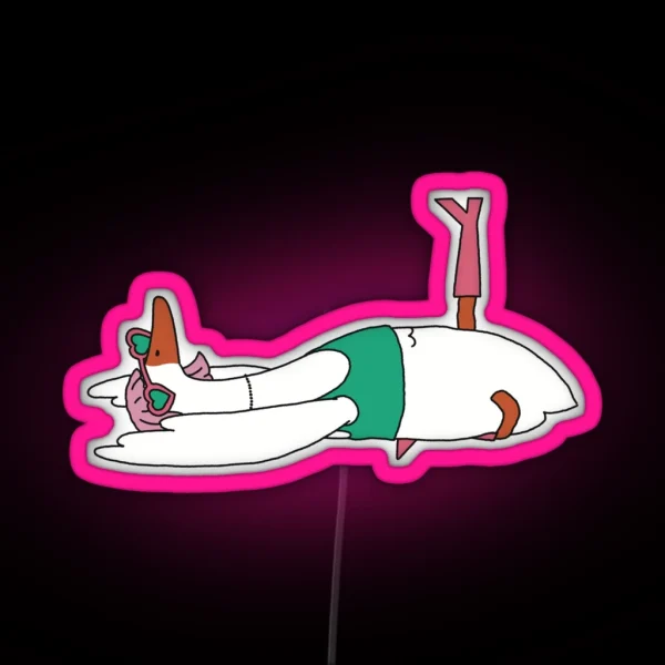 Queer Duck RGB Neon Sign