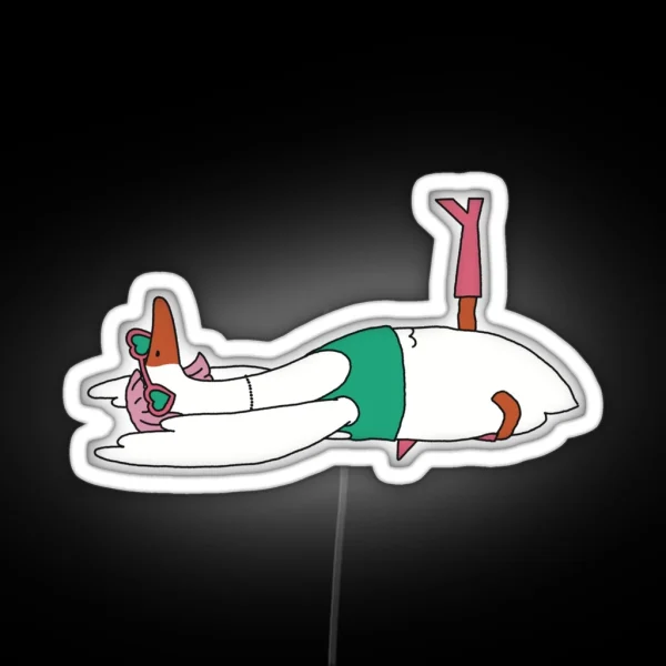 Queer Duck RGB Neon Sign